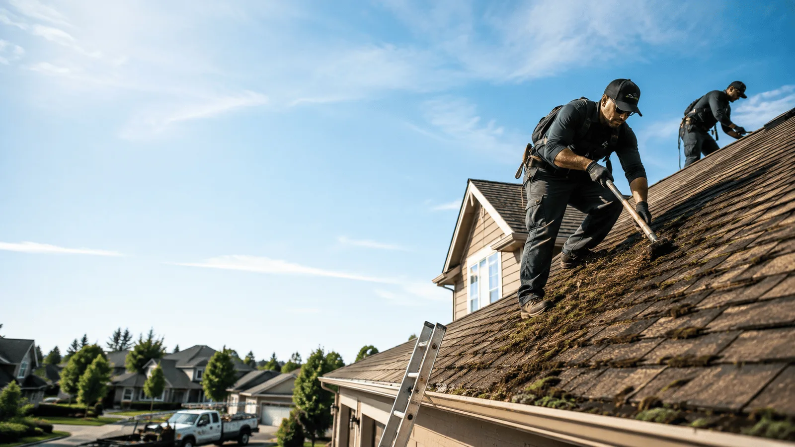 Roof Moss Removal in Hulen, KY near me